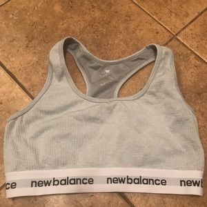 New Balance ribbed sports bra